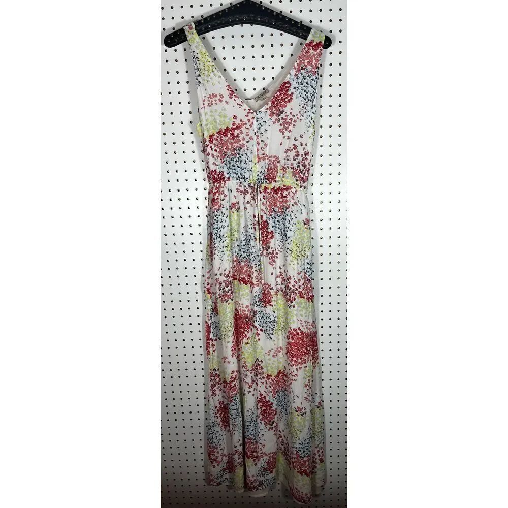 Lucky Brand floral maxi dress size S